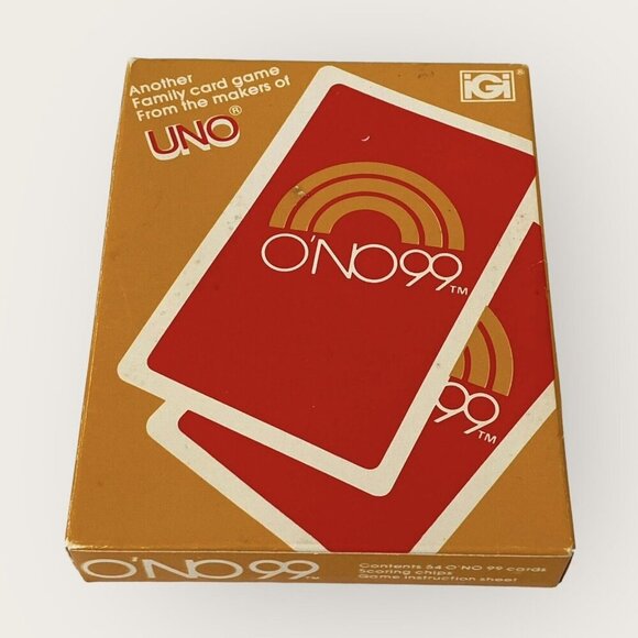 ONO 99 Mattel Family Card Game - From the makers of  UNO Unplayed Vintage 1982 - Picture 2 of 4